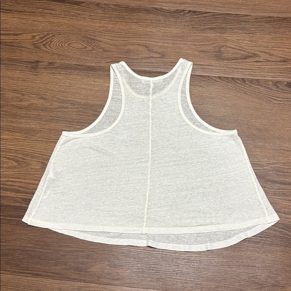Frame Denim Cream Sleeveless Top - Picture 3 of 6
